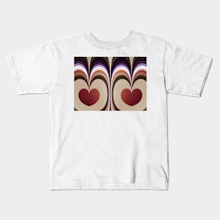 twin heart design Kids T-Shirt